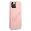 Guess GUHCP12LLSVSPI iPhone 12 Pro Max6,7 różowy/pink hardcase Script Vintage